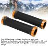 2PCS Mountain Bikes Handlebar Grips, Soft Rubber Bikes Handlebar Grips, Avoid Skid and Wearproof Mountain Bikes Handle Bar Grips, Bikes Hand Bar End Grips for Cycling(Yellow) view 2