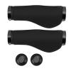 2PCS Mountain Bikes Handlebar Grips, AntiSlip Bikes Hand Bar End Grips, Mountain Bikes Handle Bar Grips with Lock, Bikes Handlebar Grips for 22mm Handlebar(Black) view 1