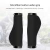 2PCS Mountain Bikes Handlebar Grips, AntiSlip Bikes Hand Bar End Grips, Mountain Bikes Handle Bar Grips with Lock, Bikes Handlebar Grips for 22mm Handlebar(Black) view 4