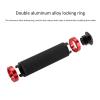 2PCS Mountain Bikes Handlebar Grips, Microfiber Leather Bilateral Locking Handle Grips, Bikes Hand Bar End Grips with Close Cover, Bikes Grips for 22mm Handlebar(red) view 3