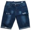 Shorts For Men Casual Summer, Shorts Men's Casual Mens Slim Fit Shorts 10 Inch Inseam Jeans Shorts Ripped Distressed Denim Shorts With Broken Hole Stretchy Jeans Shorts Casual 9 (XXL, Dark Blue) view 4