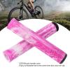 2PCS Bikes Handle Grips, Soft TPE Rubber Bikes Handlebar Grips, Avoid Slip Bikes Hand Bar End Grips with Lock Bar End, Mountain Bikes Handle Bar Grips for 23mm Handlebar(Pink) view 4