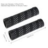 1 Pair Bikes Handlebar Grips, AntiSlip Mountain Bikes Handlebar Grips, Double Locking Bikes Hand Bar End Grips with 2PCS End Plugs, Bikes Grips for 22mm Handlebar(Black White) view 4