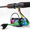 Fishing Reel, 14+1 Shielded Stainless Steel BB, 4.7:1/5.0:1 Gear Ratio Ultra Lightweight Carved Aluminum Spool Reels Smooth Spinning Reels view 2