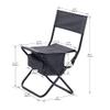 SZLIZCCC Outdoor Folding Chairs, Indoor Folding Seat with Storage Bag, Easy to Carry Outdoor Camping/Picnic and Fishing Chairs (2-Piece / 4-Piece Set) (Grey4-Piece) view 2
