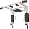Pull Up Bar Home Gym Exercise Equipment Pull-up Bar Wall,Removable Chin Up Bar,Heavy Duty Wall Mounted Pull Up Bar,upper Body Trainer For Home And Office,10-year Warranty,Bearing 400KG ( Color : White view 1