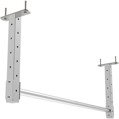 Fitness Training Pull Up Bar for Men & Women Dip station Pull Up, Ceiling Horizontal Chin Up Bar, Home Pull Up Bar, Adjustable Height, Home Gym Equipment Men parallette bars ( Color : Grey , Size : 42