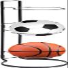 Katzowen Sports Ball Storage Rack Basketball Storage Rack, 3 Tier Standing Ball Storage Holder, Freestanding Garage Sport Equipment Organizer, Indoor Removable Vertical Display Stand view 1