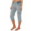 Womens Cargo Capris Hiking Pants Lightweight Quick Dry Outdoor Athletic Capri Summer Casual Bermuda Shorts w Pockets view 1