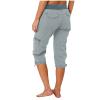 Womens Cargo Capris Hiking Pants Lightweight Quick Dry Outdoor Athletic Capri Summer Casual Bermuda Shorts w Pockets view 3