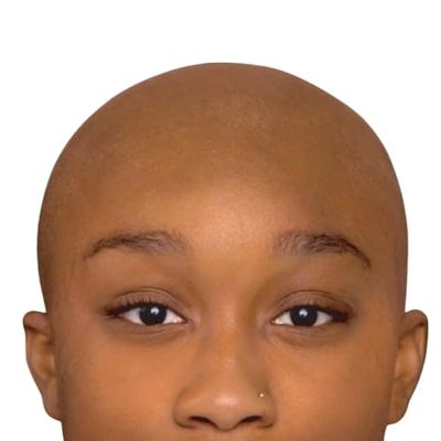 Bald Cap Dark Brown Professionally Sculpted Theatrical Makeup Adult Sized Latex Prosthetic Go Hairless