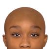 Bald Cap Dark Brown Professionally Sculpted Theatrical Makeup Adult Sized Latex Prosthetic Go Hairless view 1