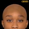Bald Cap Dark Brown Professionally Sculpted Theatrical Makeup Adult Sized Latex Prosthetic Go Hairless view 3