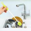 iplusmile Water Bottle Brush Handle Flexible Silicone Cleaner for Bottles and Narrow Neck Containers Scrubber for Easy Cleaning and Storage view 4