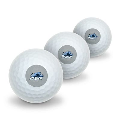 Baruch College Secondary Logo Novelty Golf Balls 3 Pack