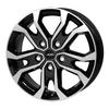 Autec rim KISO 6.5x16 ET60 5x120 Schwarz poliert compatible with VW Amarok Crafter Bus view 3