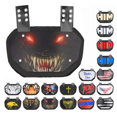 Sports Unlimited Football Backplate for Shoulder Pads - Universal Fit Back Plate - Adult & Youth Back Plate for Football