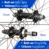 RCG, SW20-700, Wheel, Front, 700C / 622, Holes: 36, Bolt-on, 100mm, Rim view 2