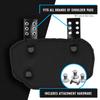 Sports Unlimited Football Backplate for Shoulder Pads - Universal Fit Back Plate - Adult & Youth Back Plate for Football view 3