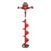 Eskimo E40 8-Inch Electric Ice Auger, Full Power 40V Lithium, Composite Bit, Lightweight Powerhead, Turbo Cutting System Multi-Edge Blades, Red, 45850 view 1