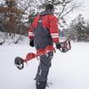 Eskimo E40 8-Inch Electric Ice Auger, Full Power 40V Lithium, Composite Bit, Lightweight Powerhead, Turbo Cutting System Multi-Edge Blades, Red, 45850 view 4