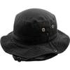 1 Pcs of Bucket Hat Boonie Basic Hunting Fishing Outdoor Summer Cap Unisex (Large/X-Large) (Black) view 1