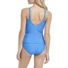 Calvin Klein Womens Lifestyle Tankini TOP,Palace Blue,Extra Small view 3