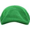 1 Pcs of Classic Mesh Newsboy Cap Hat Crochet Driving Golf Ventair (X-Large) (Kelly Green) view 2