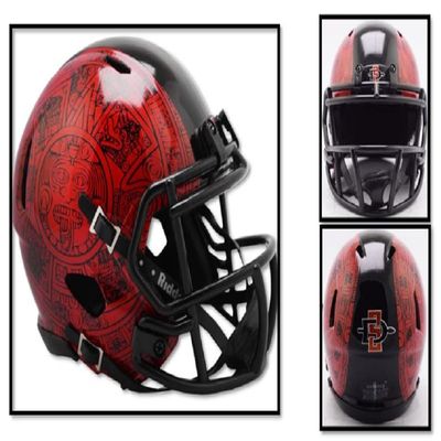 San Diego State Aztecs Calendar Riddell Speed Mini Football Helmet