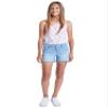 Girls Essential Double Button Short, Light Blue, 7 view 4