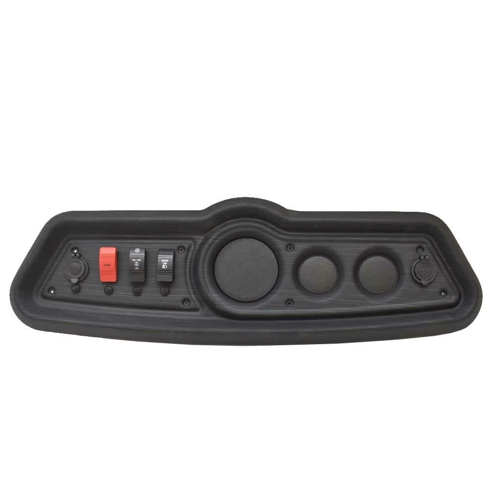 Godfrey Pontoon Boat Dash Panel 466644 | Faux Woodgrain Black
