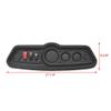 Godfrey Pontoon Boat Dash Panel 466644 | Faux Woodgrain Black view 4