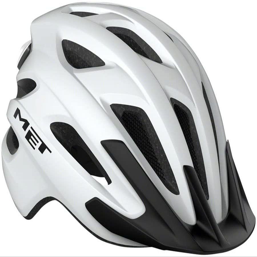 MET Crossover MIPS Helmet, White, One Size