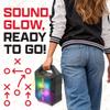 SOAR NCAA ShockBox XL LED Wireless Bluetooth Speaker, Montana State Bobcats view 4
