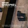 Monstrum Shrapnel Series Micro Red Dot Riser Mount | Venom/Docter Footprint | High Profile view 2