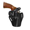 Leather Holster Fits Colt Python, Colt King Cobra / 357 Magnum - Thumb Break - Genuine Leather - Handmade - ShnLeaher (Black, Colt Python 6 inch Barrel) view 2