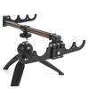 DYPASA Fishing Pole Holder Fishing Rod Rack Fishing Pole Support Holder Camera Tripod Stand Stainless Steel Winter Ice Fish Rod Triangle Fort Bracket Angling Tool Fishing Rod Storage Rack view 4