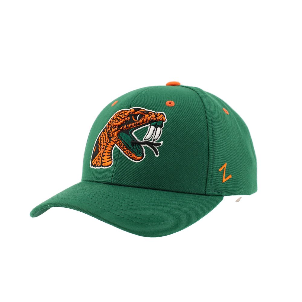 Florida A&M Rattlers NCAA Officially Licensed Snapback Hat Competitor Secondary Color