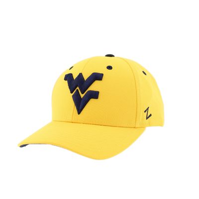 West Virginia Mountaineers NCAA Officially Licensed Snapback Hat Competitor Secondary Color
