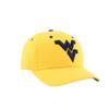 West Virginia Mountaineers NCAA Officially Licensed Snapback Hat Competitor Secondary Color view 2