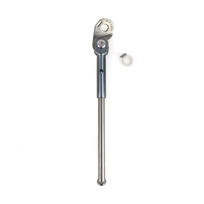 Caduceus Brompton P/T line Titanium Kickstand Parking Stand Bike Parking Side Kick Stand Bike Parts Compatable For Brompton T-Line & P-Line Lightweight(89g) (Titanium)