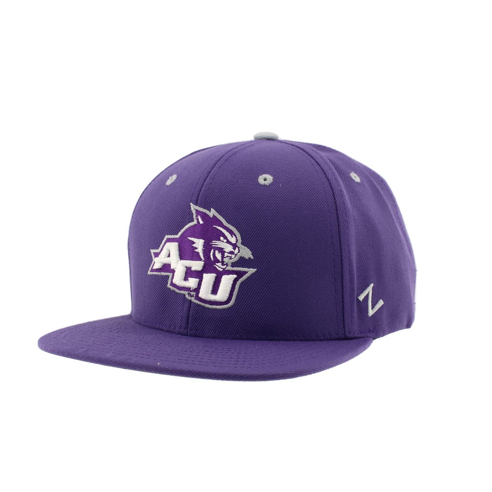 Abilene Christian Wildcats NCAA Officially Licensed Snapback Hat Flat Brim Z11