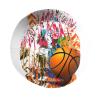 Fashion Basketball Bucket Hat for Women Men Summer Travel Sun Beach Bucket Cap Unisex Outdoor Fisherman Hat view 4
