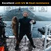 FOCEAN Boat Flooring EVA Foam Boat Decking Camo Marine Flooring Self-Adhesive Marine Mat for Motorboat RV Yacht Kayak, 94.5''x 47.2'', Snow Camo view 4