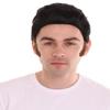 HPO Men's Self Adhesive Novelty Lamb Chop Sideburns - 100% Human Hair Brown Fake Mutton Chops Facial Hair | Realistic Reusable Costume Accessory for Adults, Perfect for Theater view 1