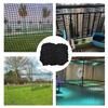 KACQIHTU Safety Net Protection Rope Net Baseball Net Kids Pet Stair Balcony Protection Net Baseball Softball Backstop Nets Knotless Polyester Sports Netting Black view 3