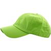 1 Pcs of Solid Plain Washed Dad Hat Cotton Style Baseball Ball Cap (Lime) view 2