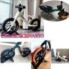 YehVeh 2 Pack Kids Balance Bike Parking Rack Stand Foldable Kickstand Holder for No Pedal Training Bicycle Scooter 8 9 10 12 Inch Bikes Storage Organizer Indoor Outdoor Garage view 3