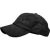 1 Pcs of 6 Panel Suede Dad Hat Baseball Classic Adjustable Soft Plain Cap (Black) view 3