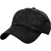 1 Pcs of 6 Panel Suede Dad Hat Baseball Classic Adjustable Soft Plain Cap (Black) view 4
